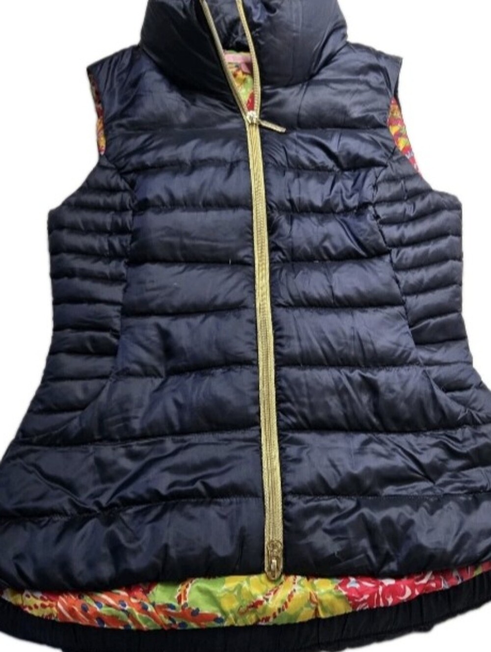 Lilly Pulitzer Extra Small Allie Packable Puffer Vest